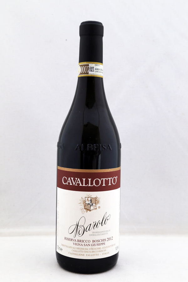 Cavallotto Barolo Riserva Bricco Boschis Vigna San Giuseppe 2012