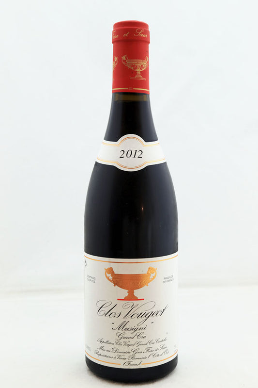 Gros Frere et Soeur, Clos Vougeot de "Musigni" Grand Cru 2012