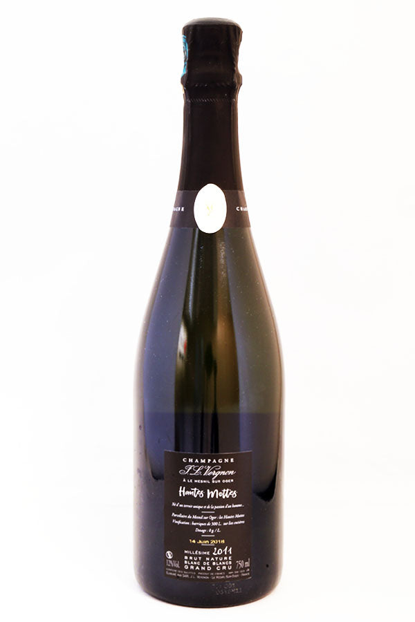 JL Vergnon Hautes Mottes Brut Nature Blanc de Blancs Grand Cru 2011