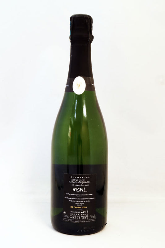 JL Vergnon MSNL Blanc de Blancs Extra Brut Grand Cru 2011